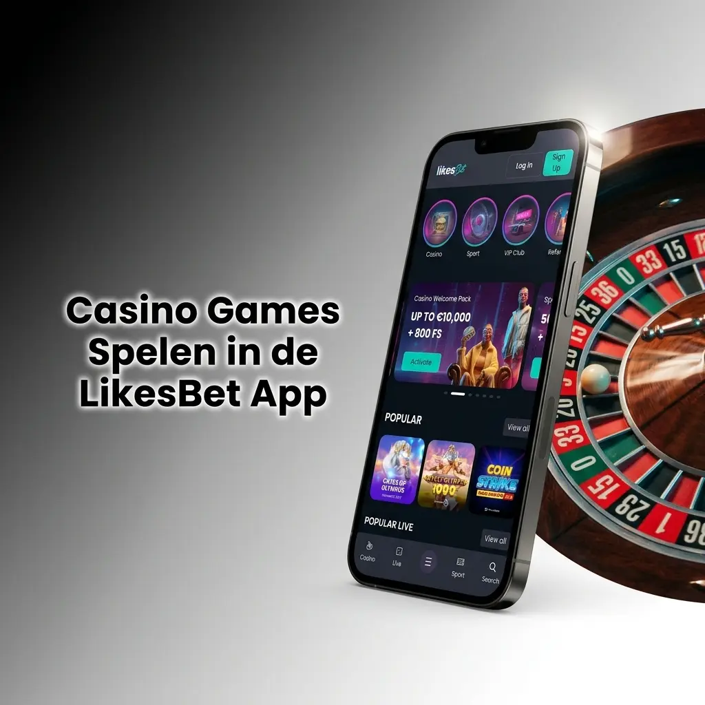 Casino games overzicht in de LikesBet app