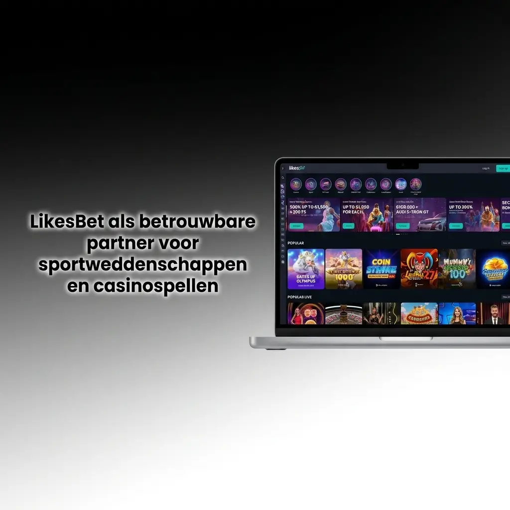 LikesBet platform voor sportweddenschappen en casinospellen