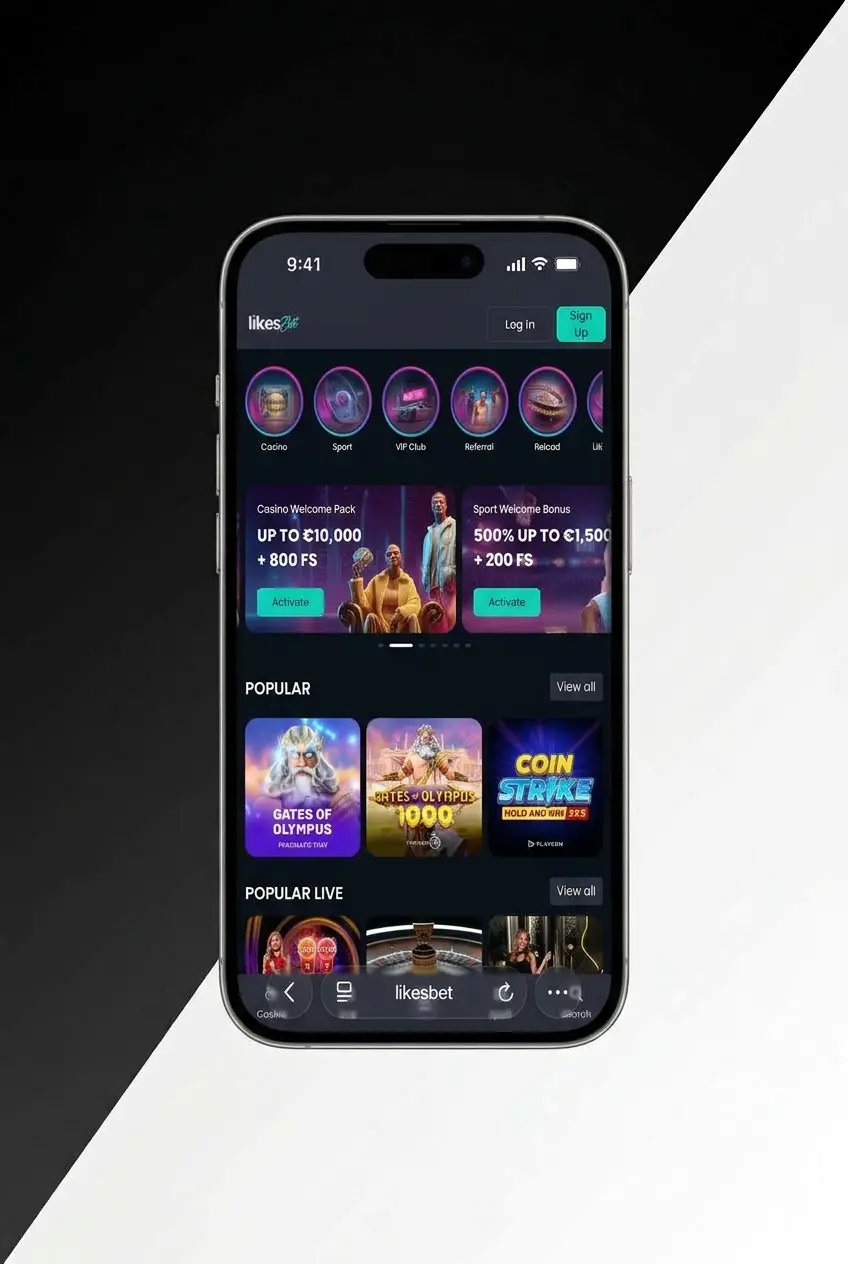 LikesBet PWA installeren op iOS