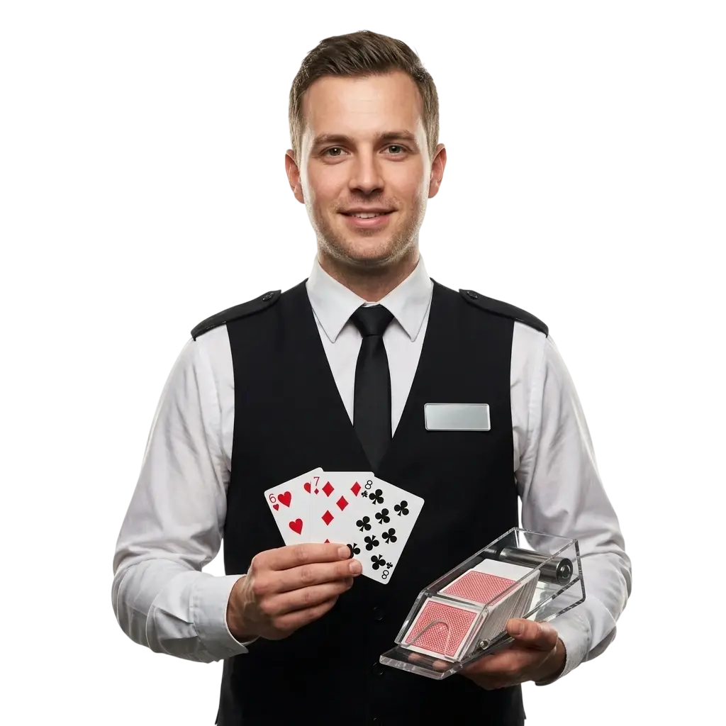 LikesBet live casino tafel met echte dealer