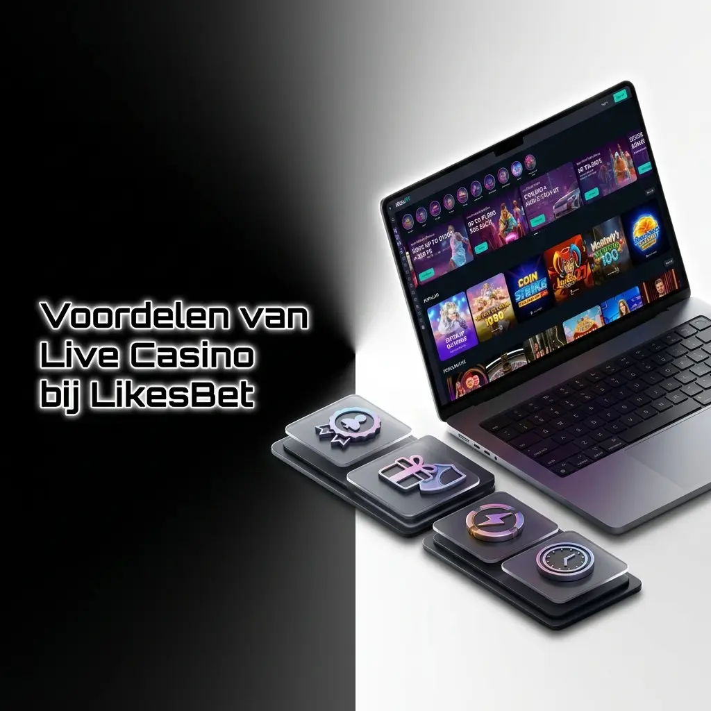 Live casino dealer aan tafel bij LikesBet